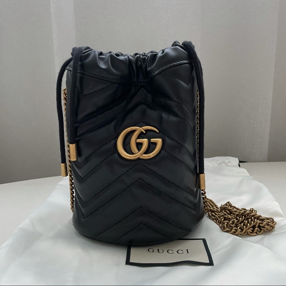 GG Marmont mini bucket bag
